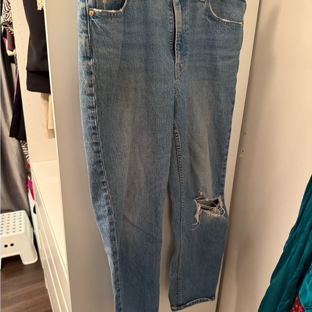 GAP Blue Straight Leg Women Jeans